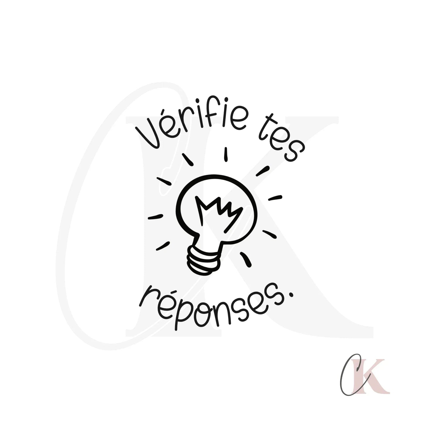 Étampe Vérifie tes réponses | Ronde 02 - Étampe