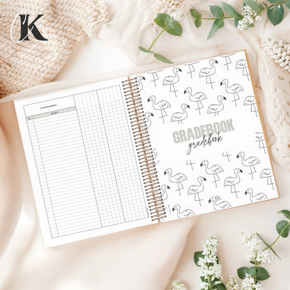 Grade Record Book | Elementary and High School (PDF) - Agendas et planificateurs