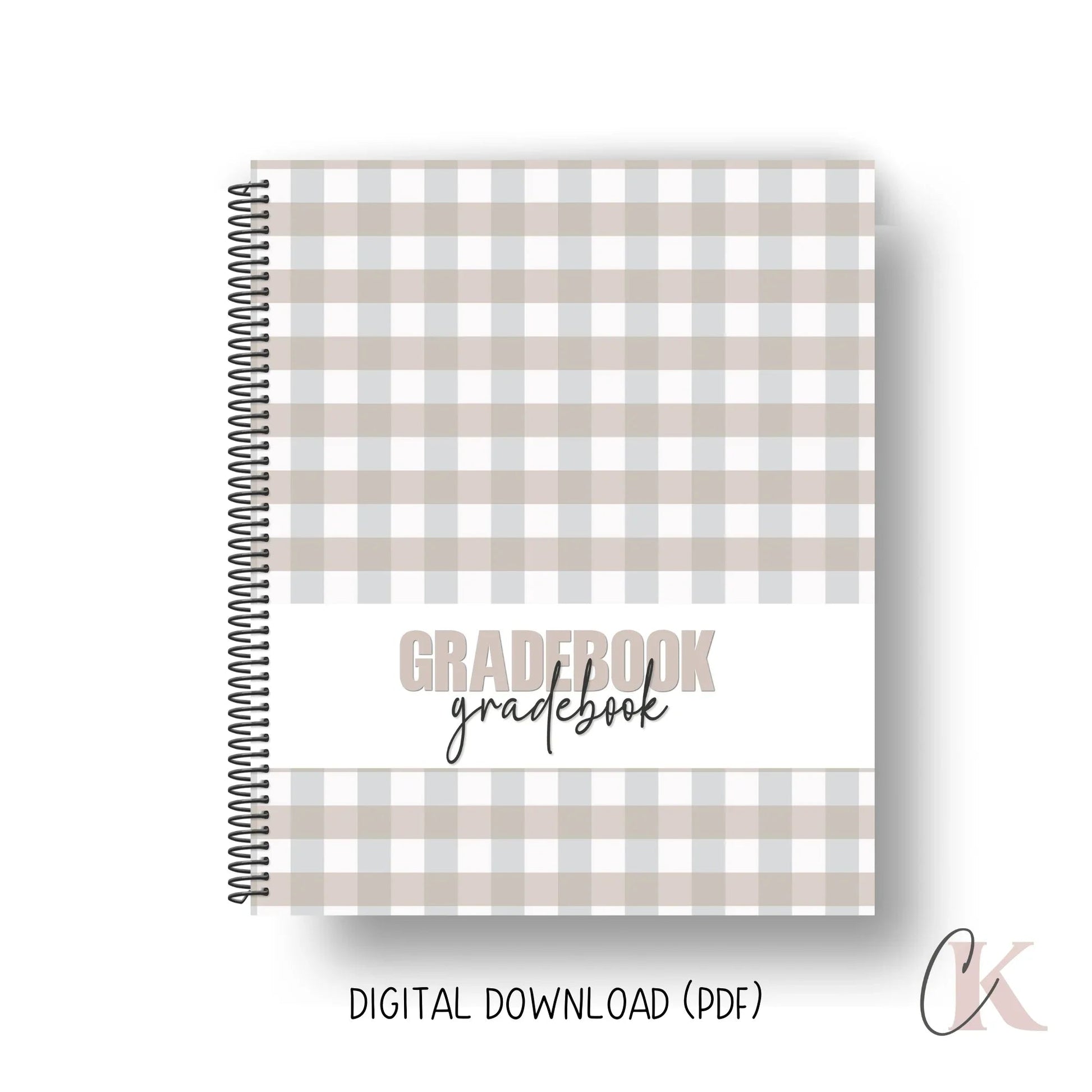 Grade Record Book | Elementary and High School (PDF) - Agendas et planificateurs