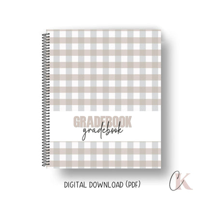 Grade Record Book | Elementary and High School (PDF) - Agendas et planificateurs