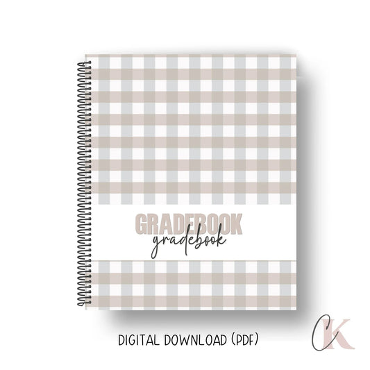 Grade Record Book | Elementary and High School (PDF) - Agendas et planificateurs