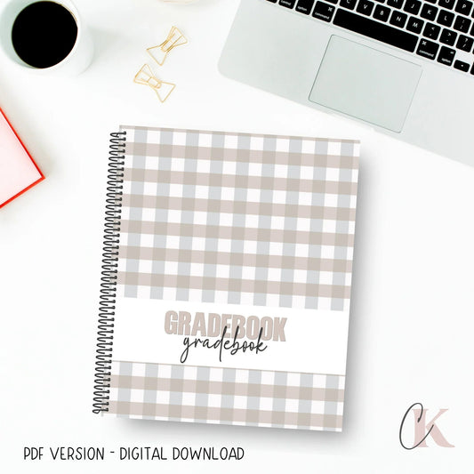 Grade Record Book | Elementary and High School (PDF) - Agendas et planificateurs