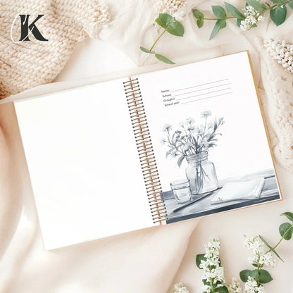 Gradebook | Elementary and H.S. | Serene Beach - Papeterie